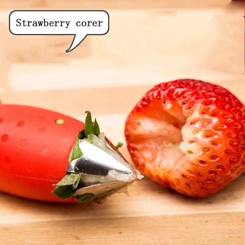 Harvey-Dissolvant de tiges de tomates, trancheur d'ananas, coupe-légumes, gadget de cuisine, 1 pièce