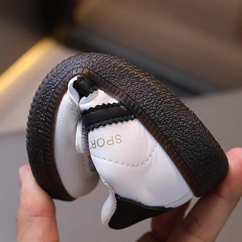 Chaussures de marche pour bébés et enfants, baskets blanches antidérapantes, décontractées, respiran