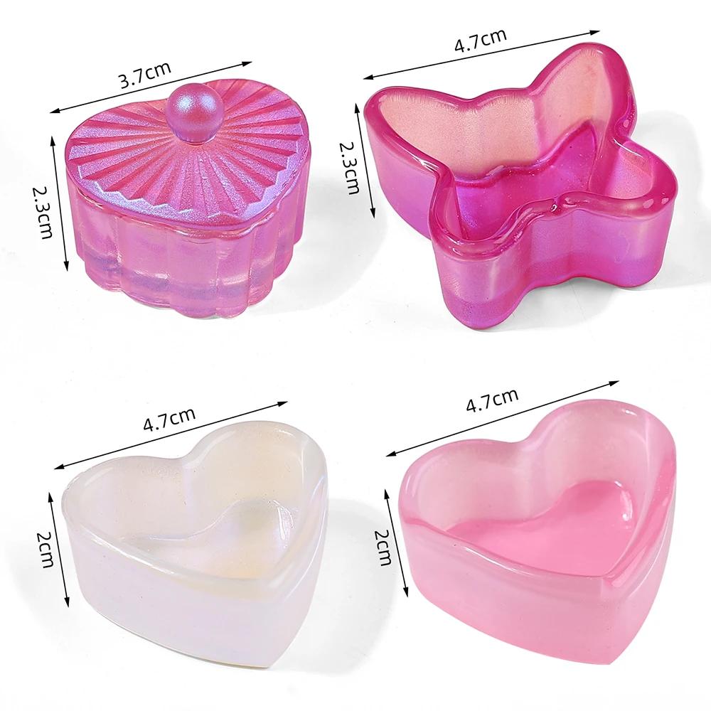 Verre de cristal plusieurs formes tasse à ongles poudre acrylique liquide Dappen plat bol support co