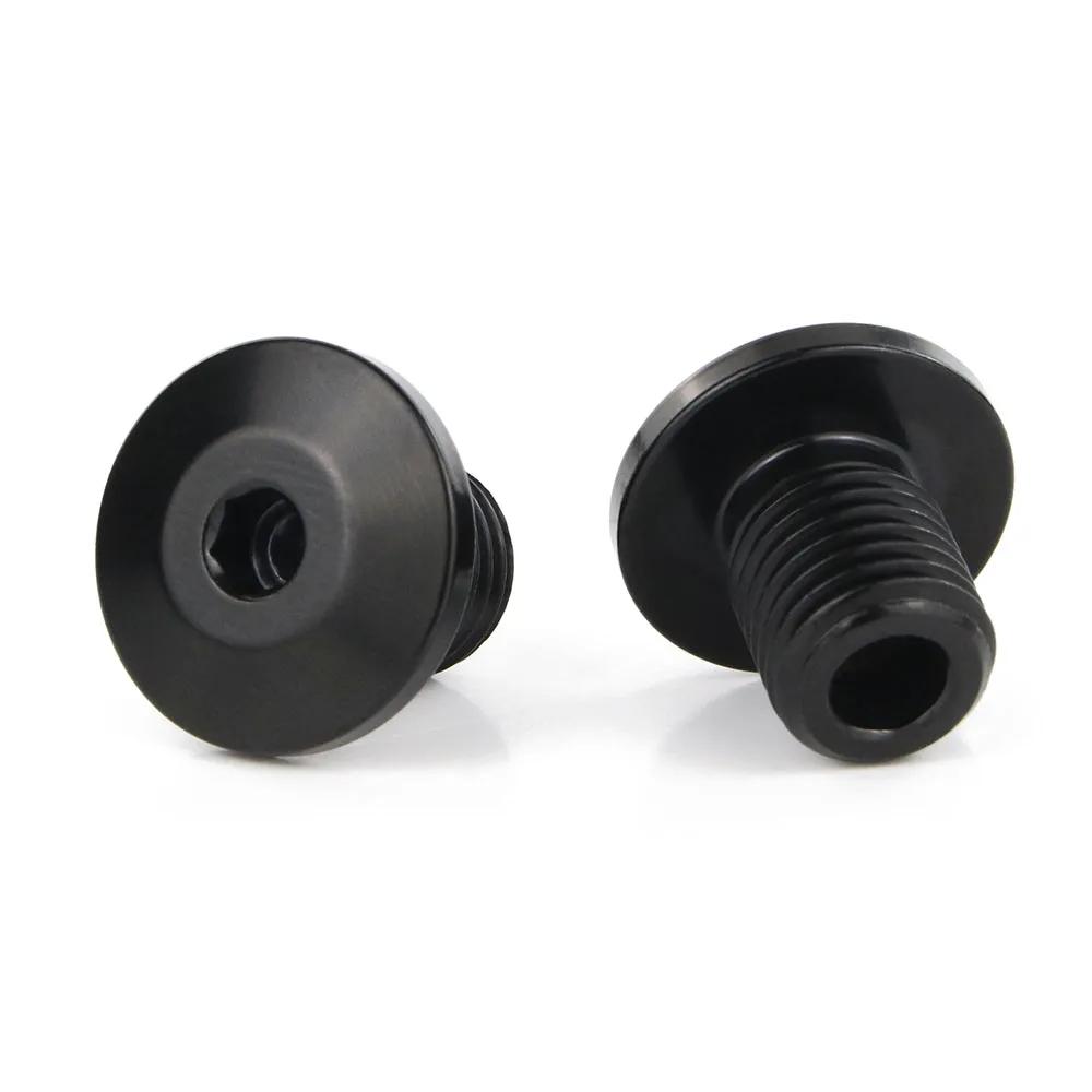 Boulons universels pour trou de rétroviseur de moto M10 x 1.25, 2 pièces, adaptés à Yamaha Honda Kaw