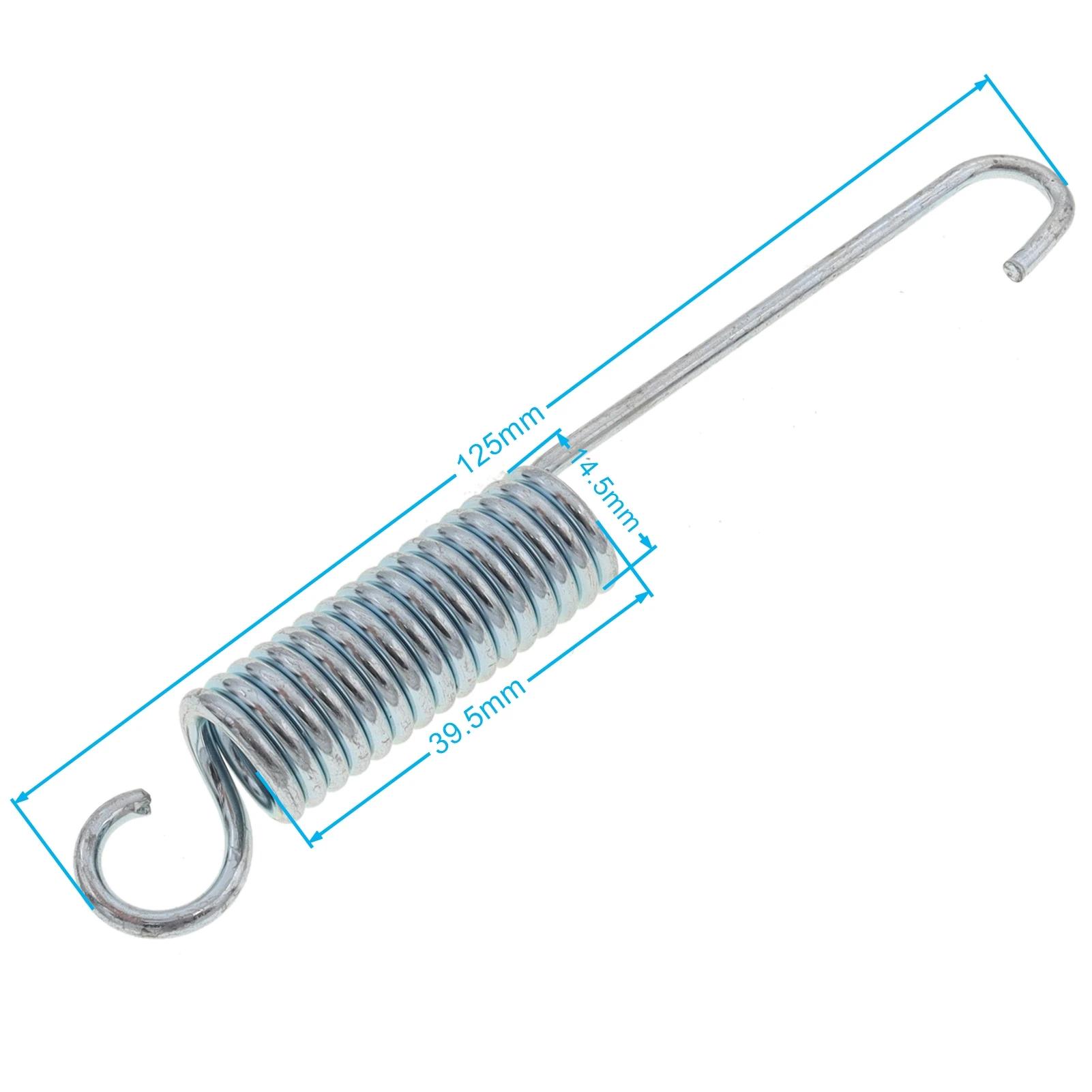 1 pièces 75mm/89.5mm/109.5mm/125mm longueur Support pieds côté pied cadre ressort pour moto saleté P