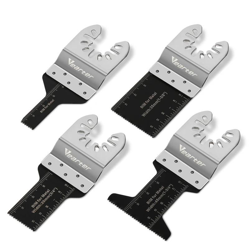Vearter – outil oscillant bi-métal, lames de scie pour métal, bois, fer, clous, coupe de plaques de 