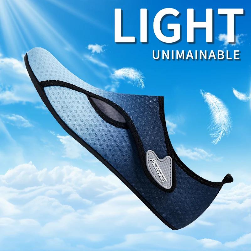 Hommes femmes chaussures d'eau sport plage natation chaussettes anti-dérapant Fitness gymnase Yoga d