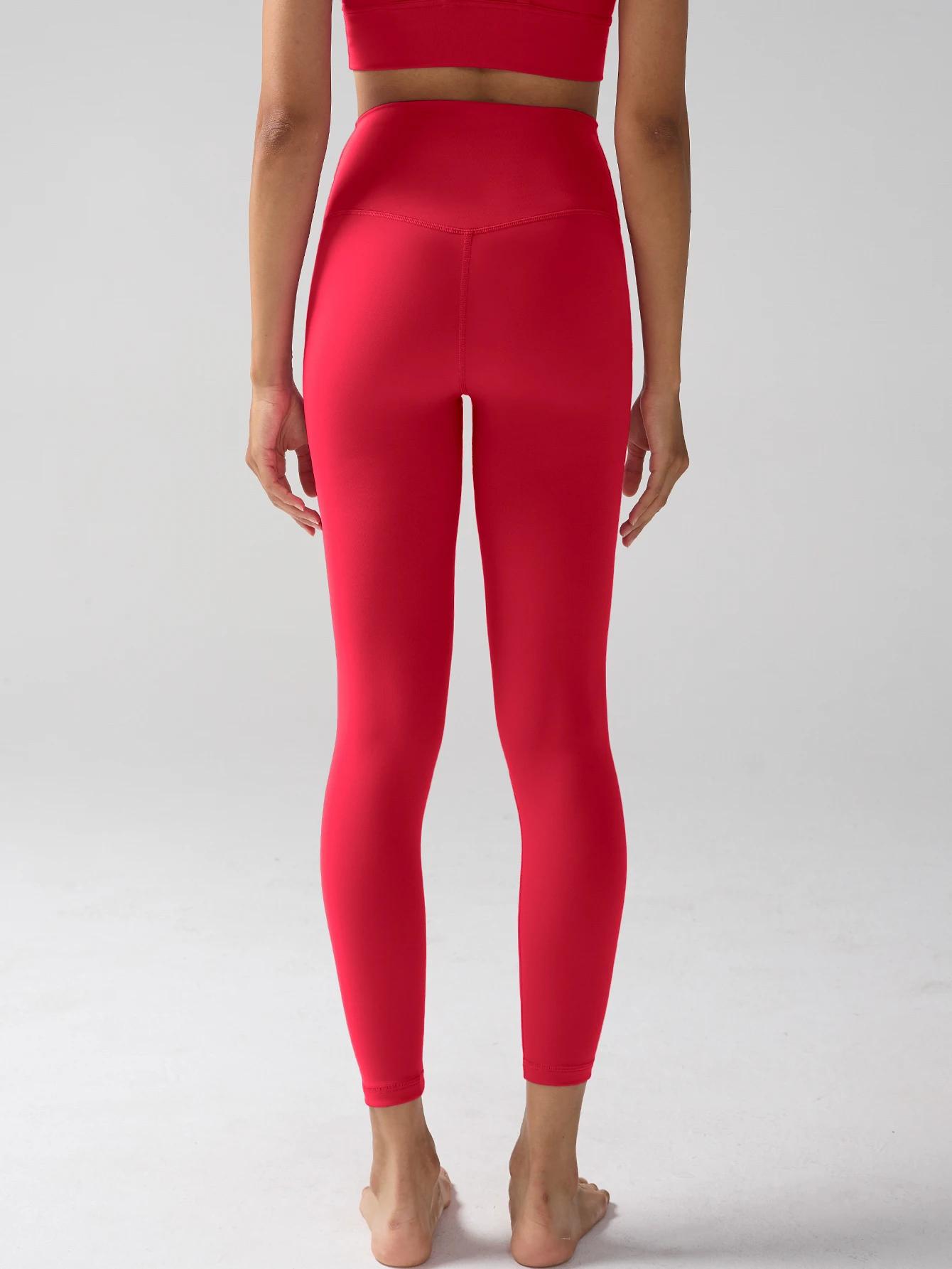 Leggings de yoga taille haute pour femmes, doux, respirants, collants de sport, pantalons de yoga él