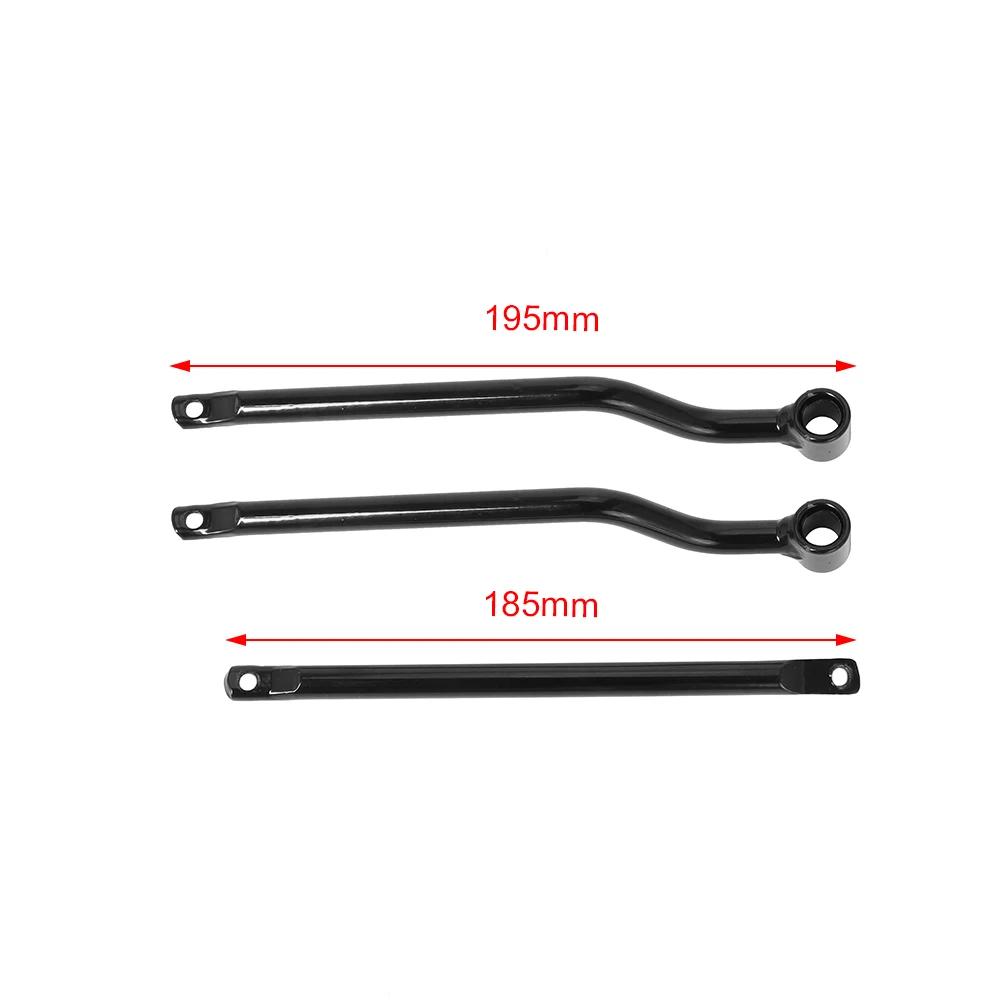 Sac de selle universel noir pour moto Kawasaki, Honda, Yamaha, Suzuki, Harley, barres de Support, Su