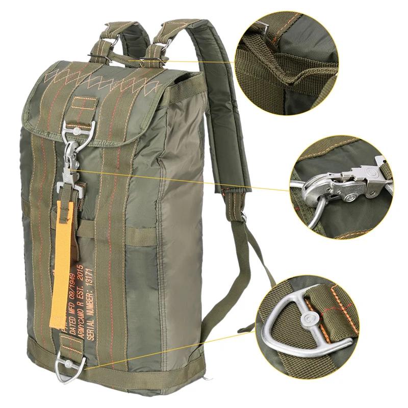 LQARMY – sac à dos polyvalent Durable, léger, pour Parachute, pour les voyages de chasse en plein ai