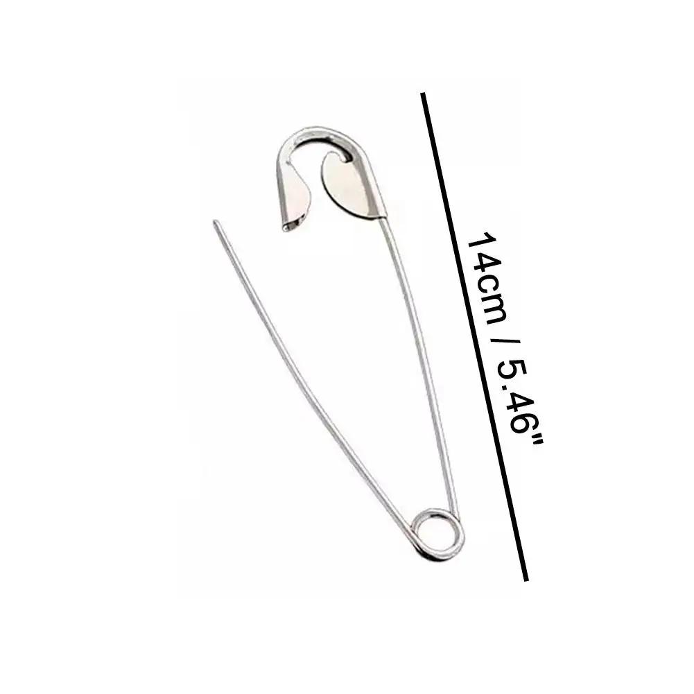 Barrettes à griffes en métal pour femmes et filles, grande épingle de sûreté, accessoires pour cheve