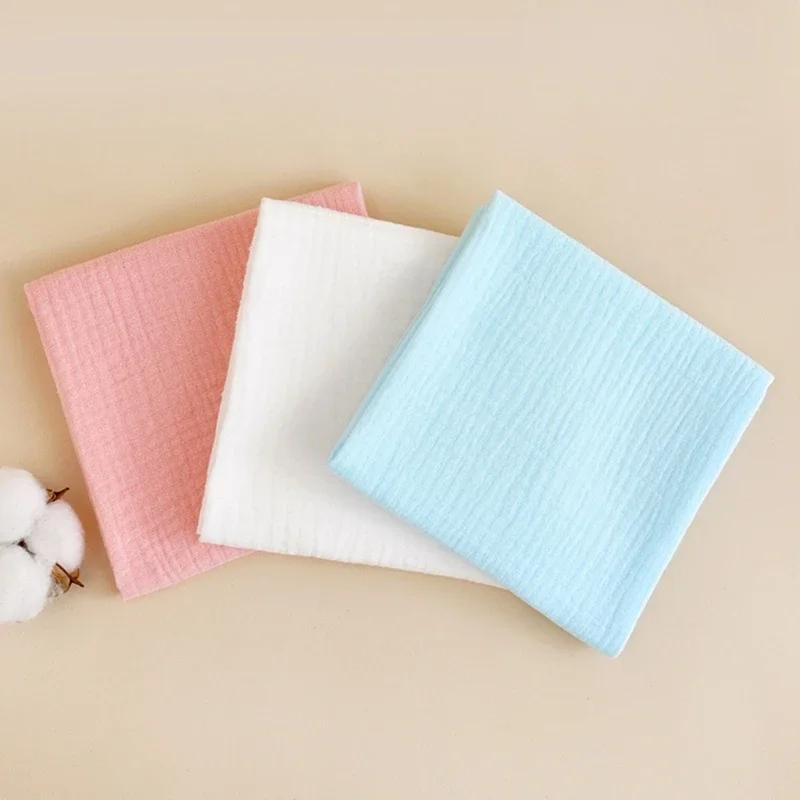 Couches en gaze de coton pour bébé, 8 pièces, pour nouveau-né, à langer, 43x45cm, lavables, réutilis