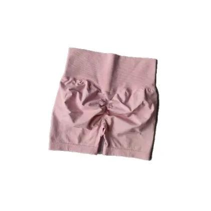 Shorts de sport taille haute effet galbant, compression abdominale, amincissant, séchage rapide, pou