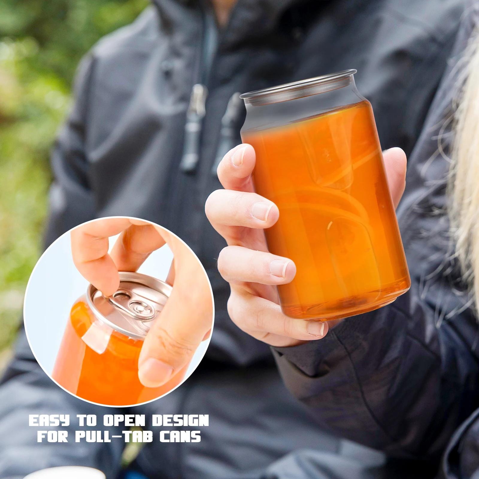 Boîtes à thé au lait en conserve, 10 pièces, récipient à boissons, bouteilles vides en PET, emballag