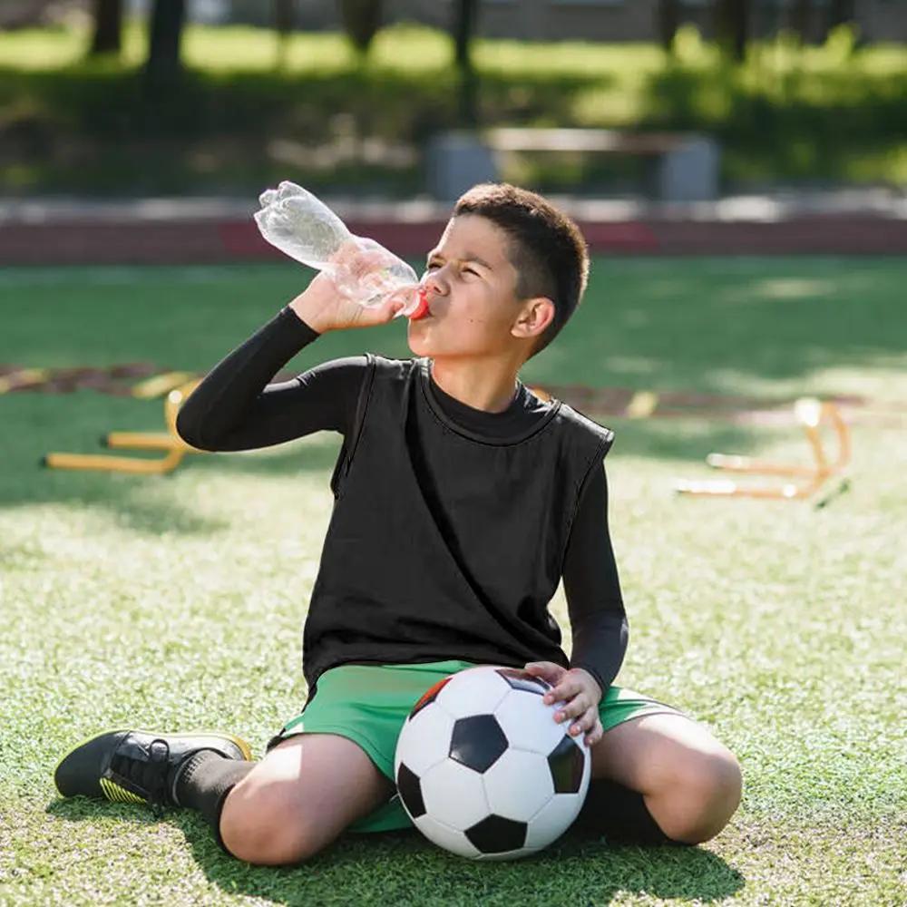 Maillot de football à séchage rapide pour enfants, maillot d'entraînement de football en plein air, 