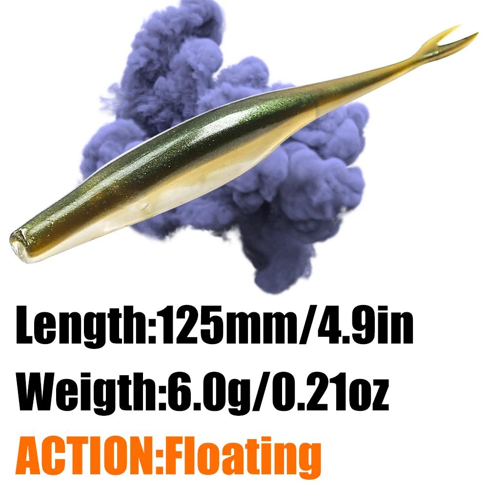 PEAK 125mm leurre de pêche flottant appât souple leurre professionnel qualité folle carpe Wobblers a