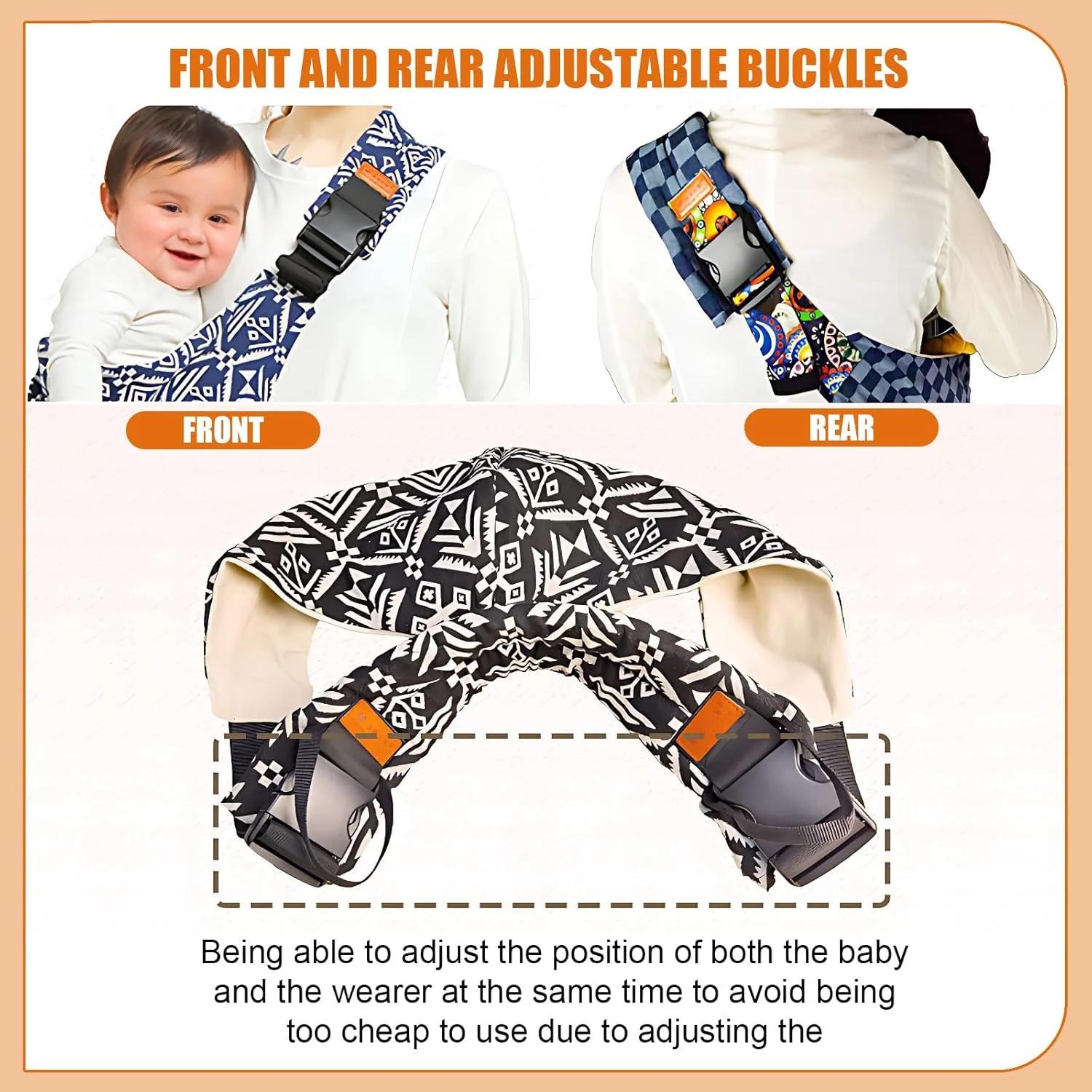 Porte-bébé pour nouveau-né, bandoulière réglable, Support pour bébé, sac pour siège de hanche, Suppo
