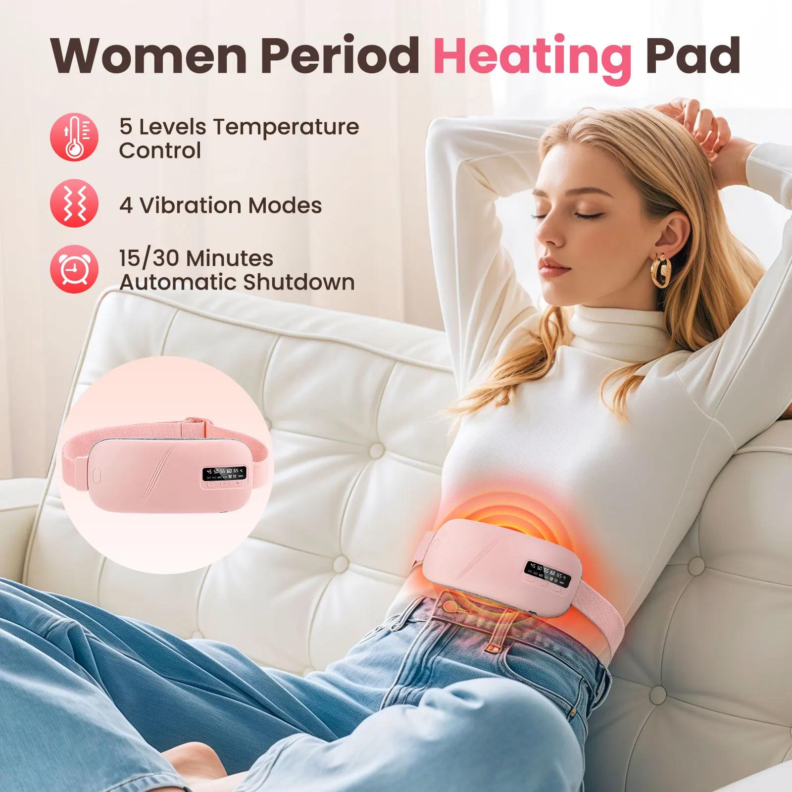 5 Modes de chauffage électrique Vibration taille ceinture de Massage intelligent chaud palais femmes