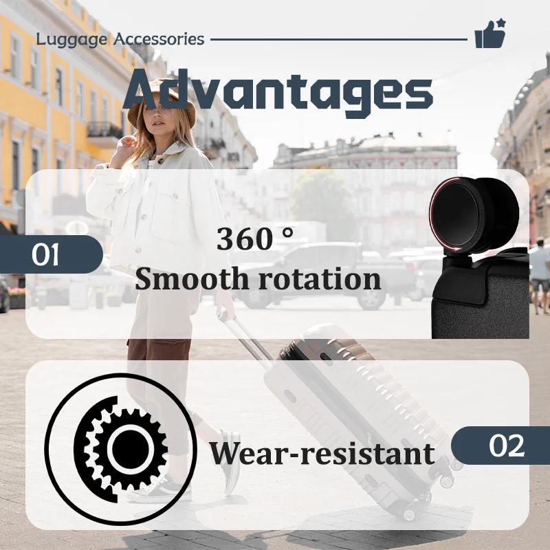 Pièces de rechange pour valises Rimowa 360 °   Roues silencieuses et lisses, roues pivotantes, insta