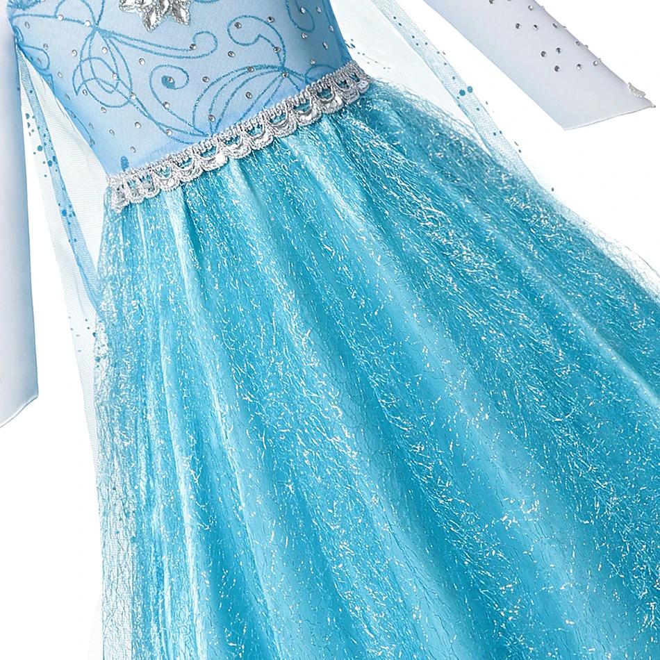 Costume d'été fantaisie reine Elsa Anna pour filles, robe de princesse pour tout-petits, fête Cospla
