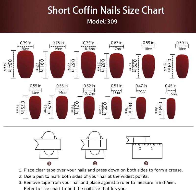 24 pièces ballerine presse sur ongles rose dégradé faux ongles brillant doigt artificiel manucure ré