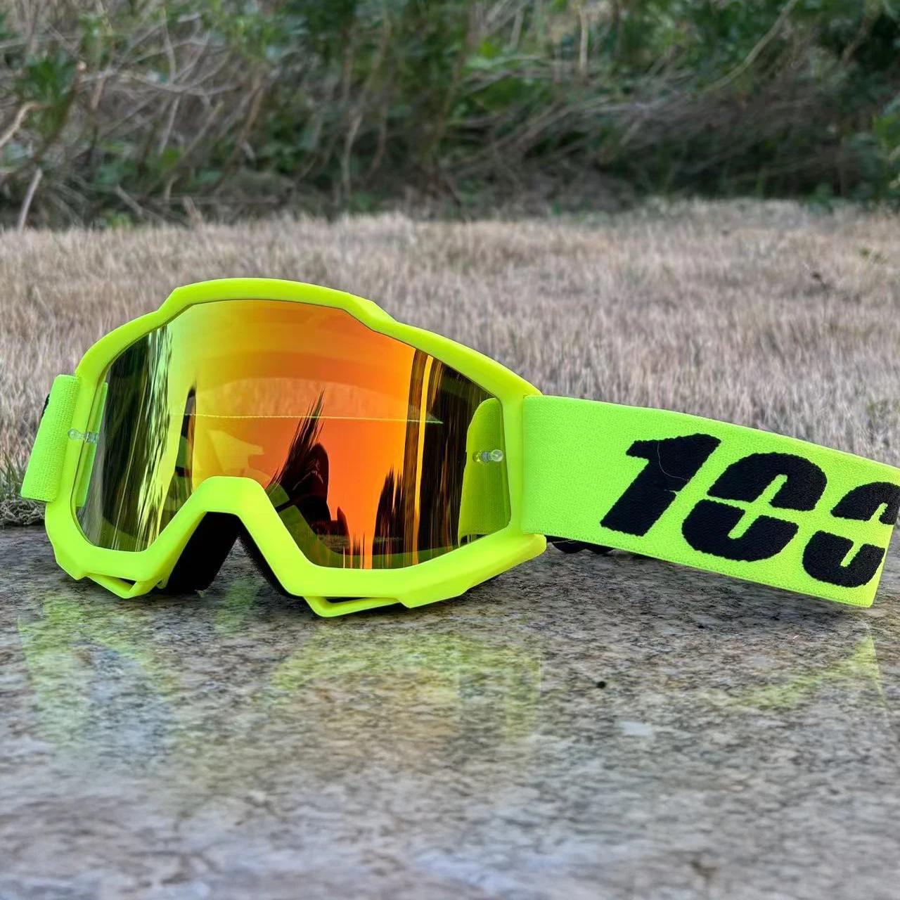 Lunettes de moto de haute qualité, lunettes de course de motocross, lunettes de cyclisme, lunettes d