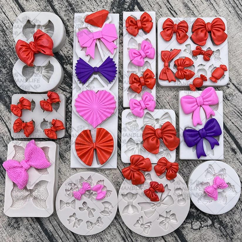 Moule de cuisson de gâteaux en Silicone avec nœud papillon, Sugarcraft, Cupcake au chocolat, outils 