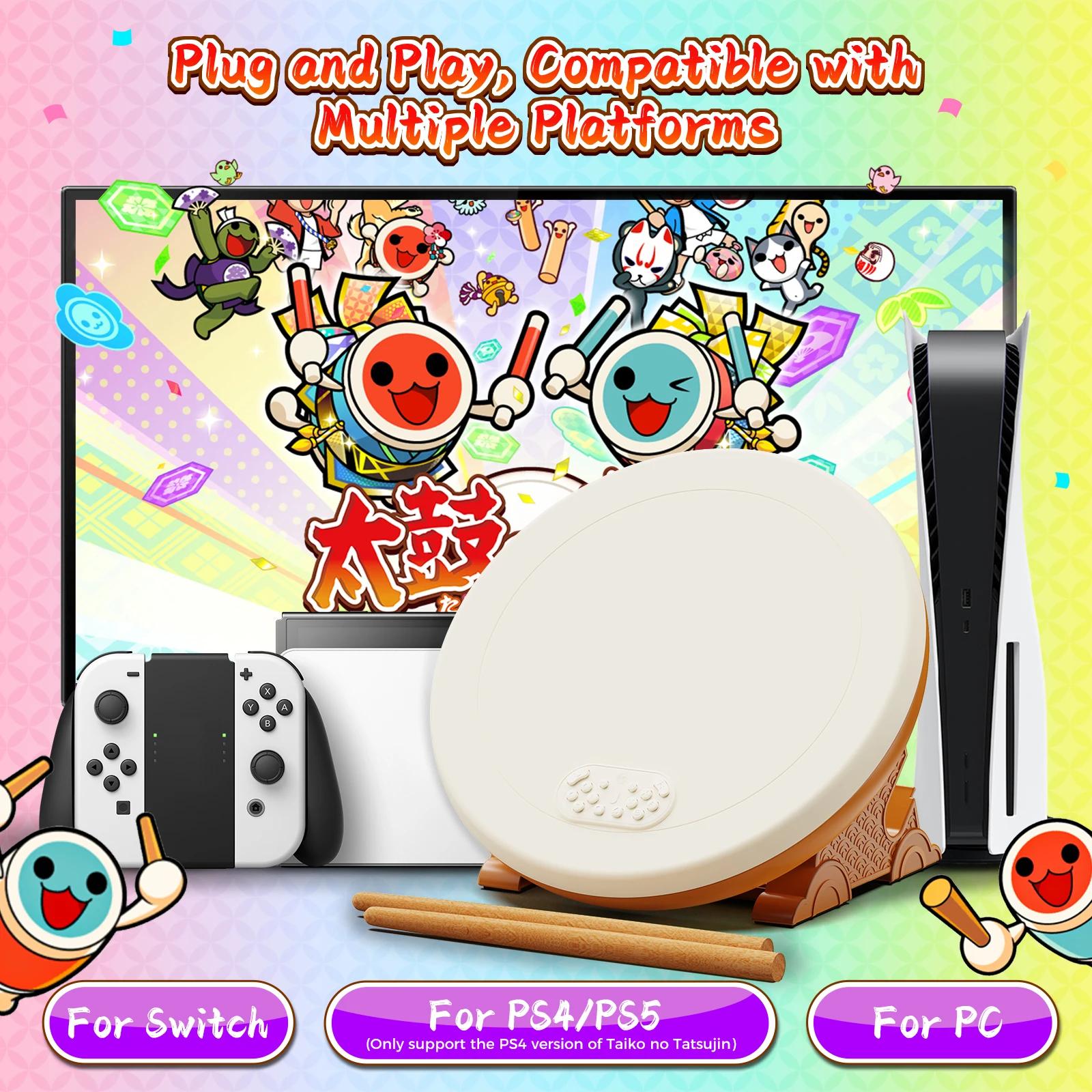 Contrôleur de batterie IINE Taiko Pro max compatible avec Nintendo Switch/PS4/PS5/PC