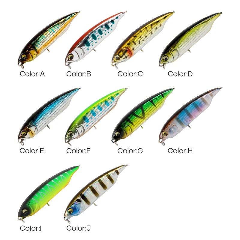 LETOYO 59mm 80mm coulant truite leurre bâton crayon leurre Stickbait eau douce appât artificiel trui