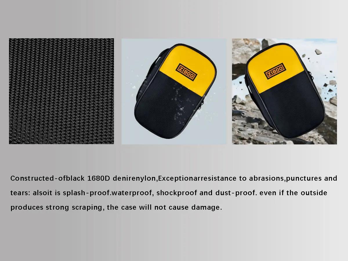 ZIBOO – pince de mesure C25 C33 C35, étui souple; 771 souple noir de transport; FC25 UT-B01 Original