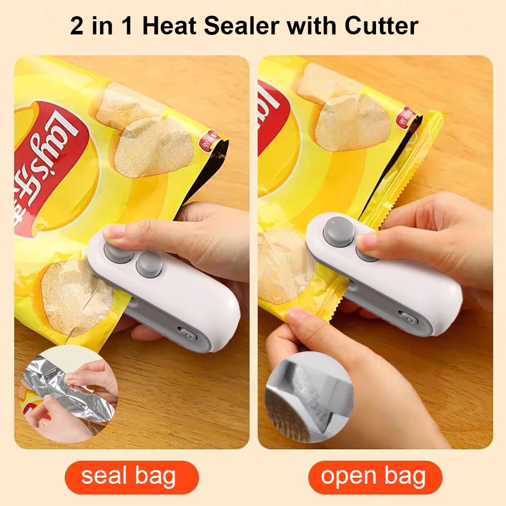 Mini banc thermoscellant 2 en 1, sac de rangement pour aliments en plastique GT, sac à clip aste par