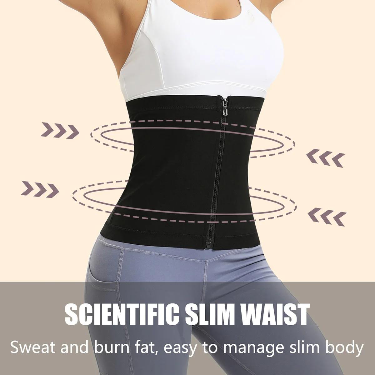 Ceinture de sudation amincissante pour femme, gaine amincissante, ceinture de fitness, ceinture de s