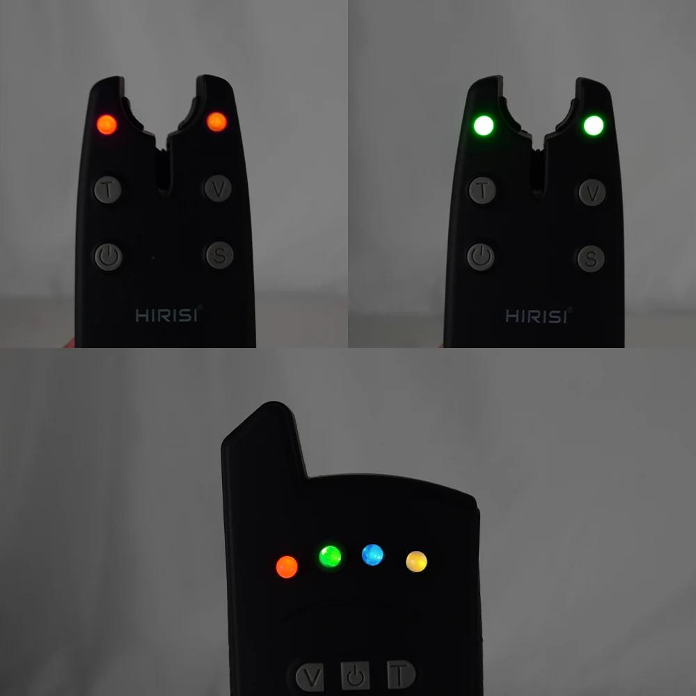 Kit d'Alarmes de touches 1+2 et 1+3 Sans fil Détecteurs Récepteur pour pêche carpe