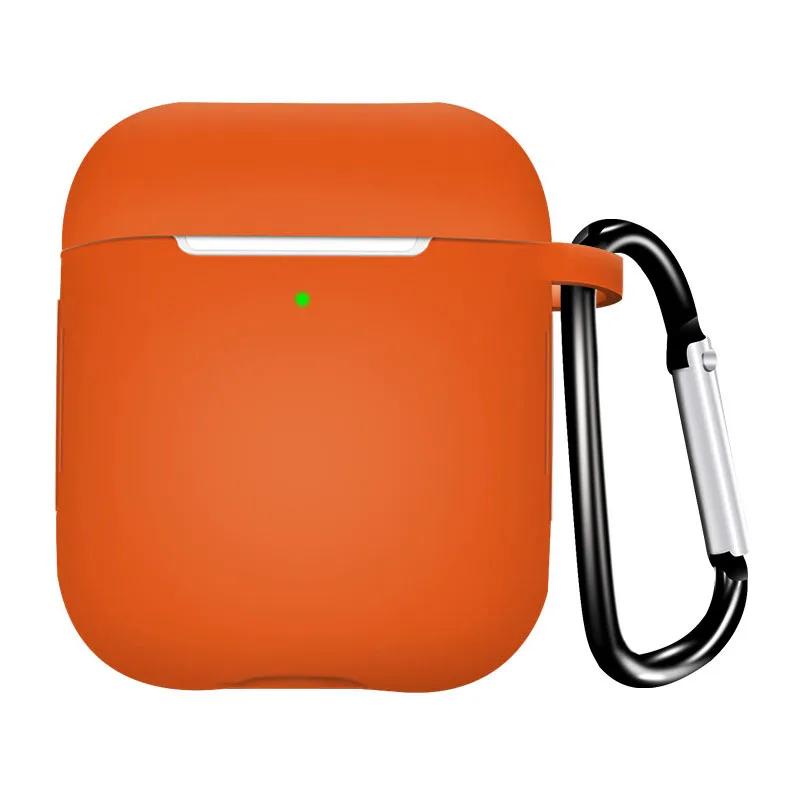 Étui AirPods 1/2 Gen en Silicone pour écouteurs sans fil, étui pour écouteurs respectueux de la peau
