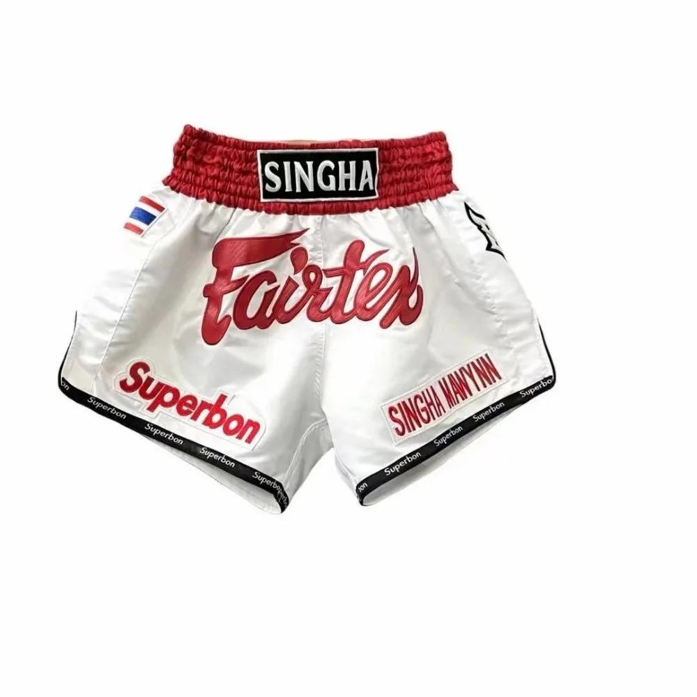 Short Muay Thai Fairtex unisexe boxe MMA - Pantalon entraînement kickboxing combat fitness