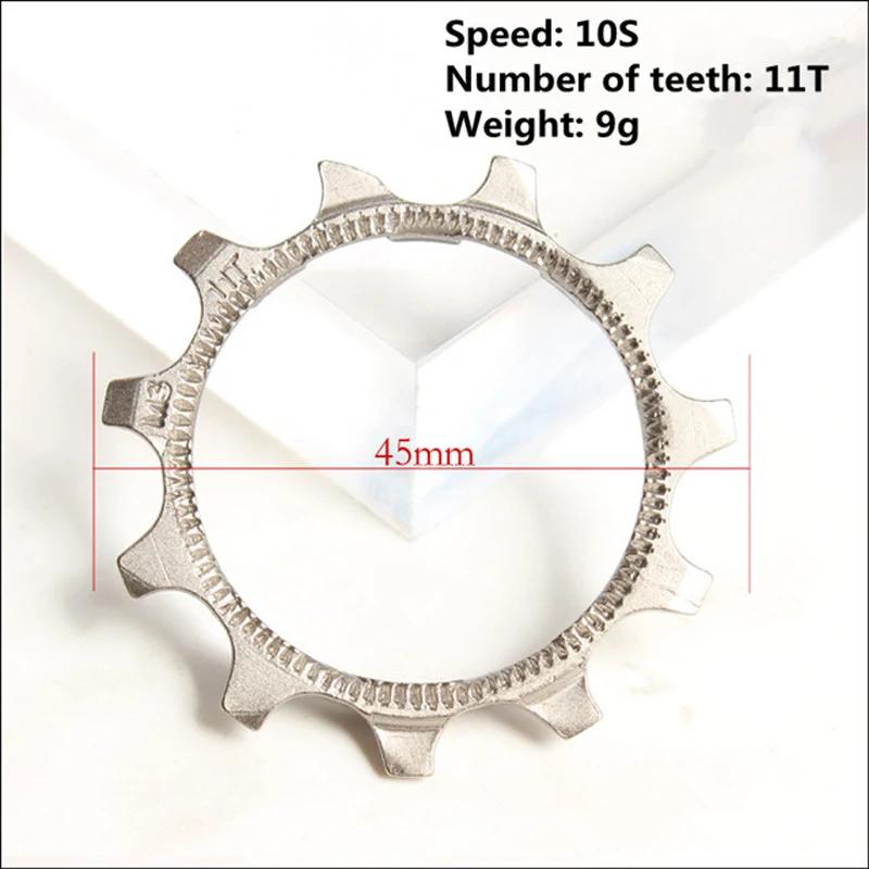 10 vitesses de haute qualité VTT Cassette volant pignon Cog vtt 11T 12T 13T 15T 17T 21T 23T 25T conv
