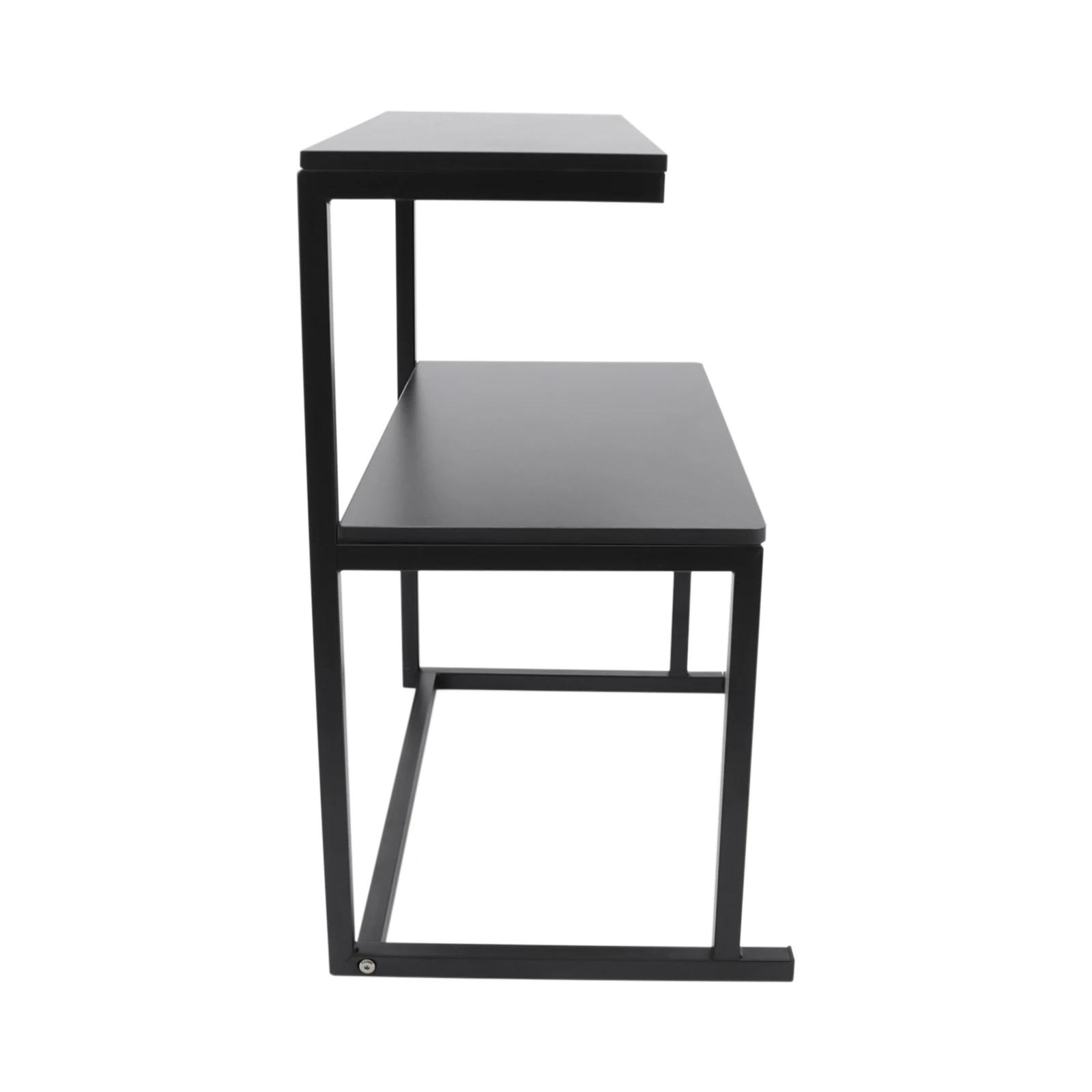 Étagère de rangement de table à 3 niveaux, bureau à domicile, rangement de bureau T1, support d'impr