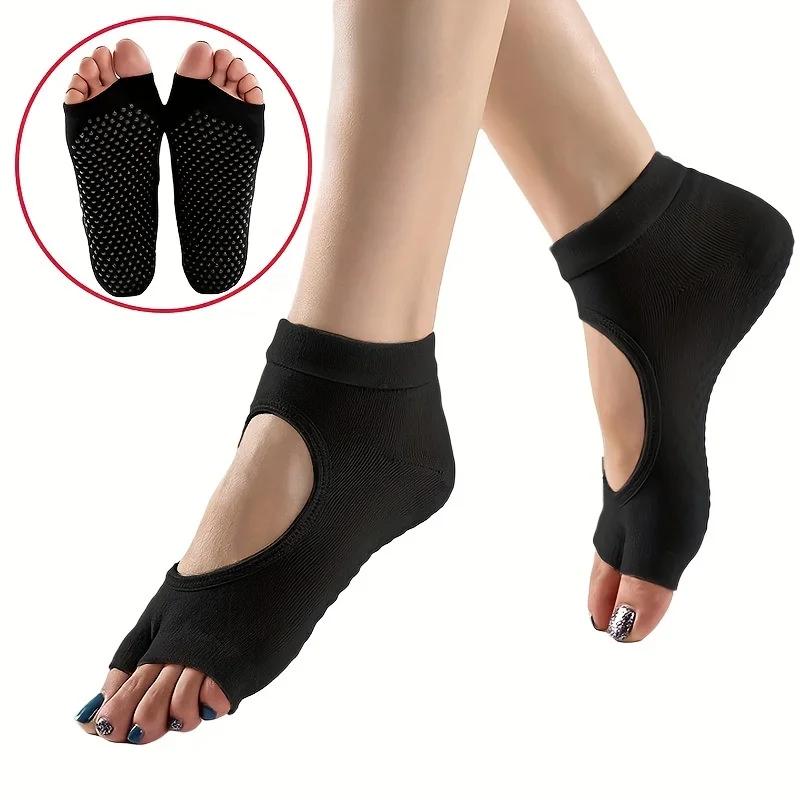 Chaussettes de Yoga antidérapantes pour femmes - Qualité supérieure pour Pilates et danse professionnelle