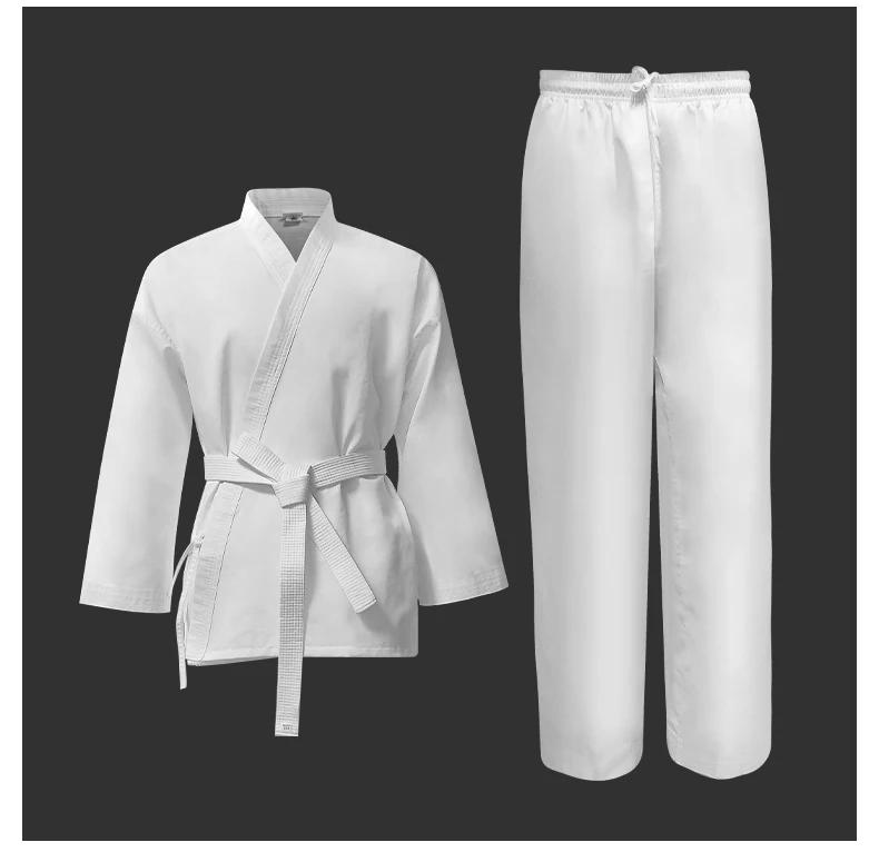Uniforme de karaté respirant taekwondo karaté costumes ensemble vêtements de karaté pour Sparring fo