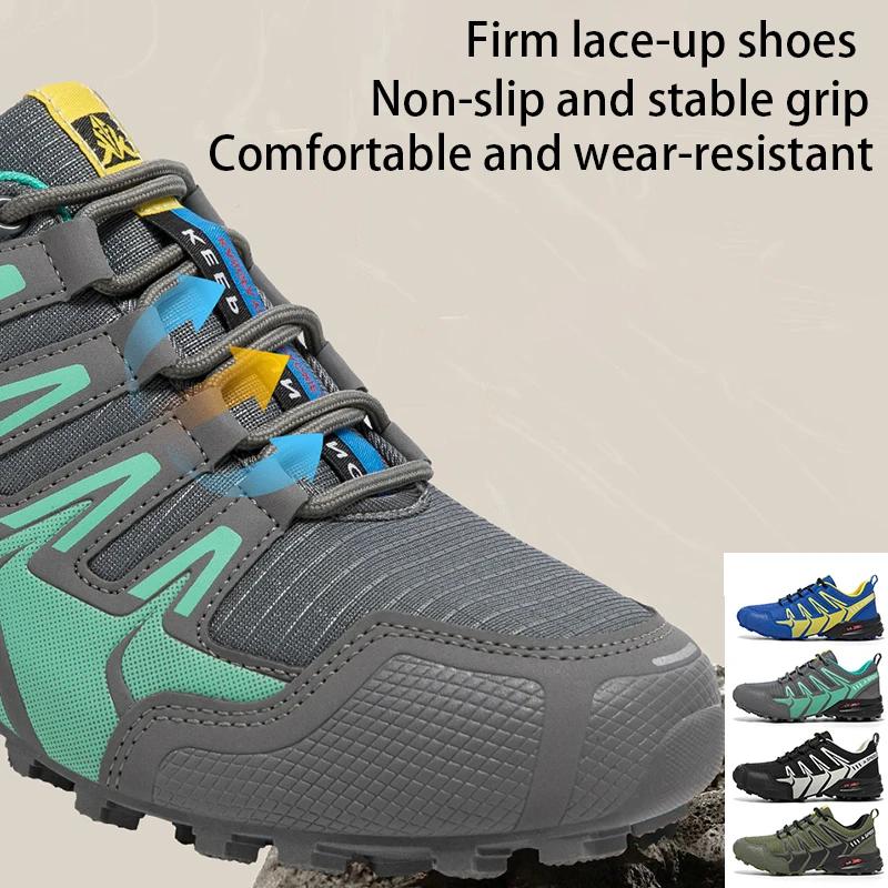 2025 chaussures de randonnée imperméables pour hommes chaussures de randonnée en plein air alpinisme