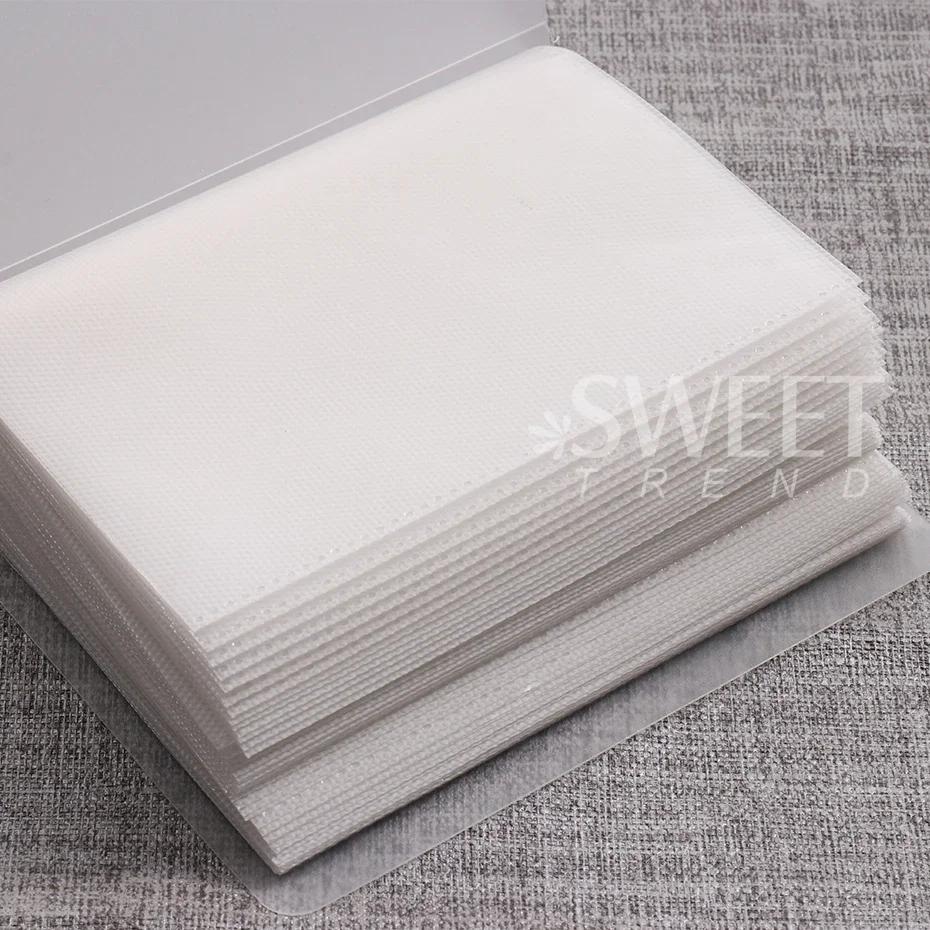 Livre de rangement d'autocollants pour ongles, 100 fentes, livre de Collection vide, support organis