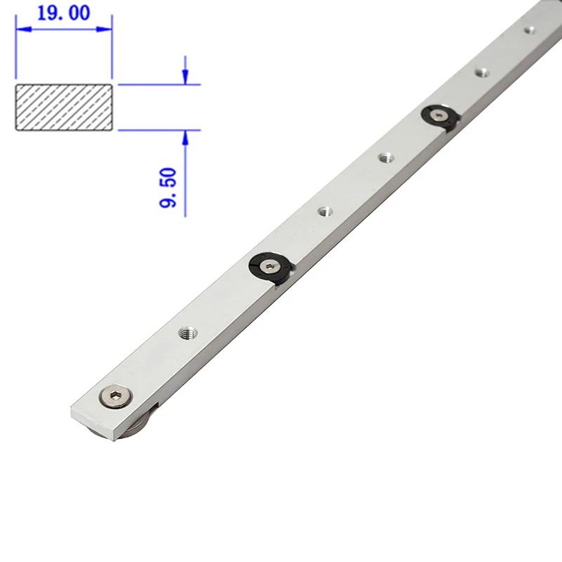 19/30/45/75Type alliage d'aluminium t-bande fente onglet piste gabarit mitre barre curseur Table sci