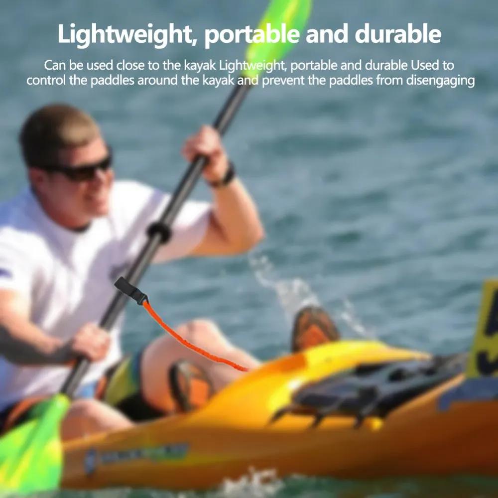 Laisse de pagaie de Kayak résistante à l'usure, canoë de Kayak extensible, laisse de tente de Campin