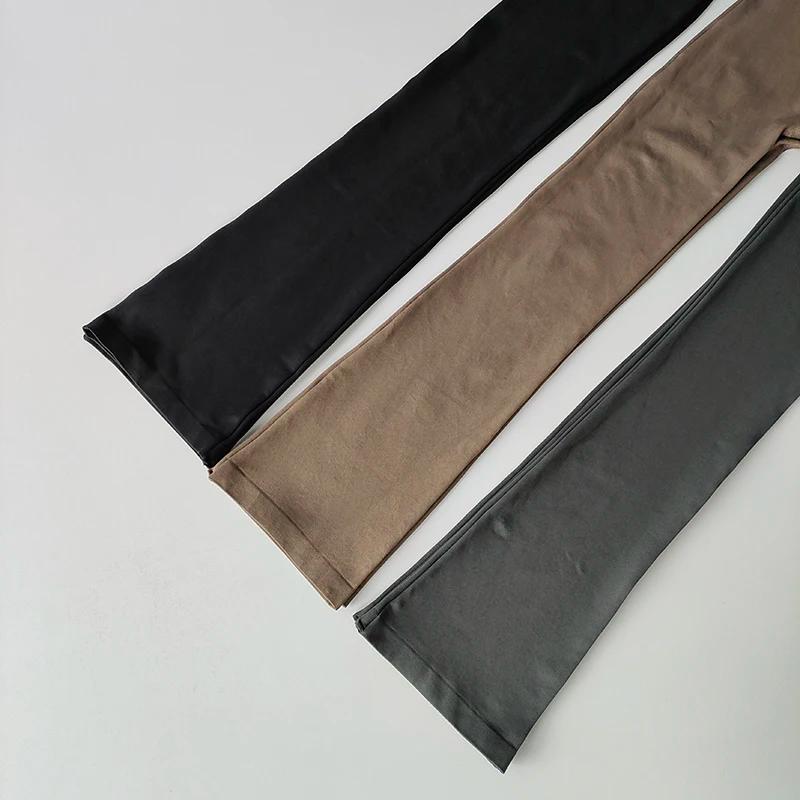Leggings de yoga sans couture compression haute taille - Fitness élastique micro évasé pour femmes
