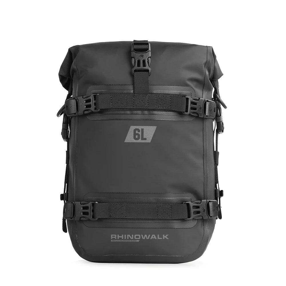 Sac de pare-chocs de moto étanche 6L, sac de cadre latéral de moto, sac de barre de sécurité de moto