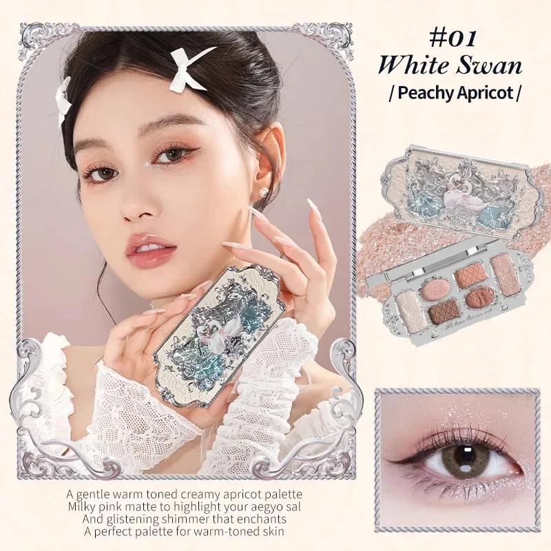 Kit de maquillage Flower Knows, ensemble complet de maquillage professionnel, cadeau, sirène, ange, 