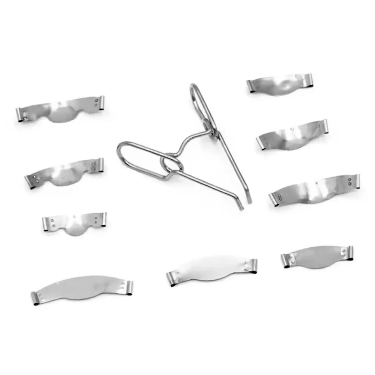 Kit de 36 matrices de selle 0,05 mm pour clips de formage sectionnels n° 1330