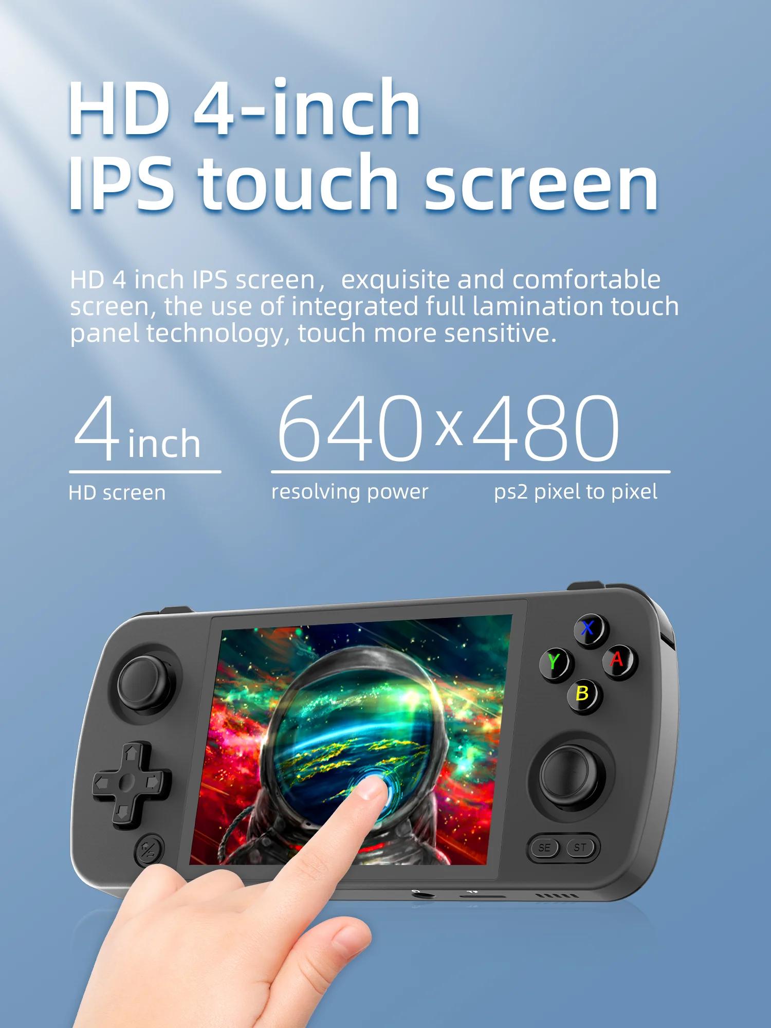 Console de jeu portable en métal ANBERNIC RG405M, système Android 12, processeur Unisoc Tiger T618, 