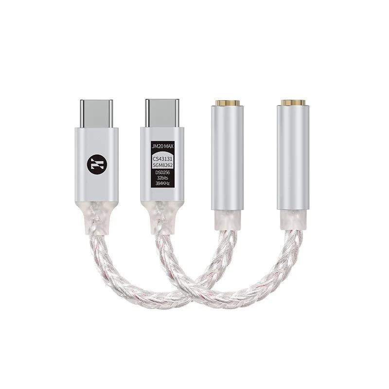 JCALLY JM20/JM20 MAX/JM20 PRO : adaptateur amplificateur pour casque haute performance CS43131 DAC, 