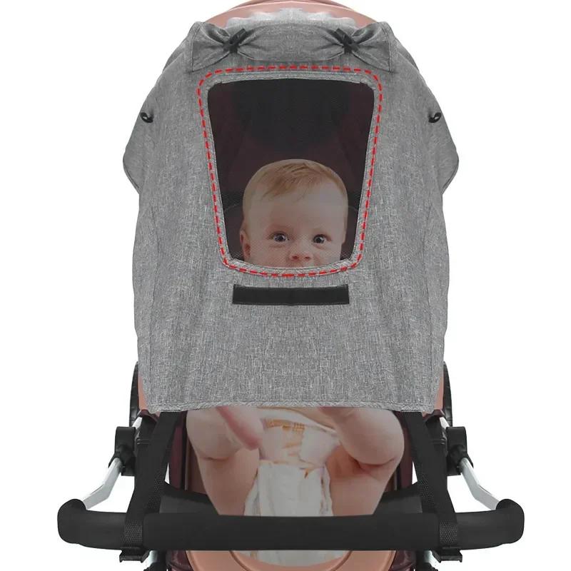 Accessoires universels de poussette pour bébé, pare-soleil, Protection UV, couverture d'auvent de ch