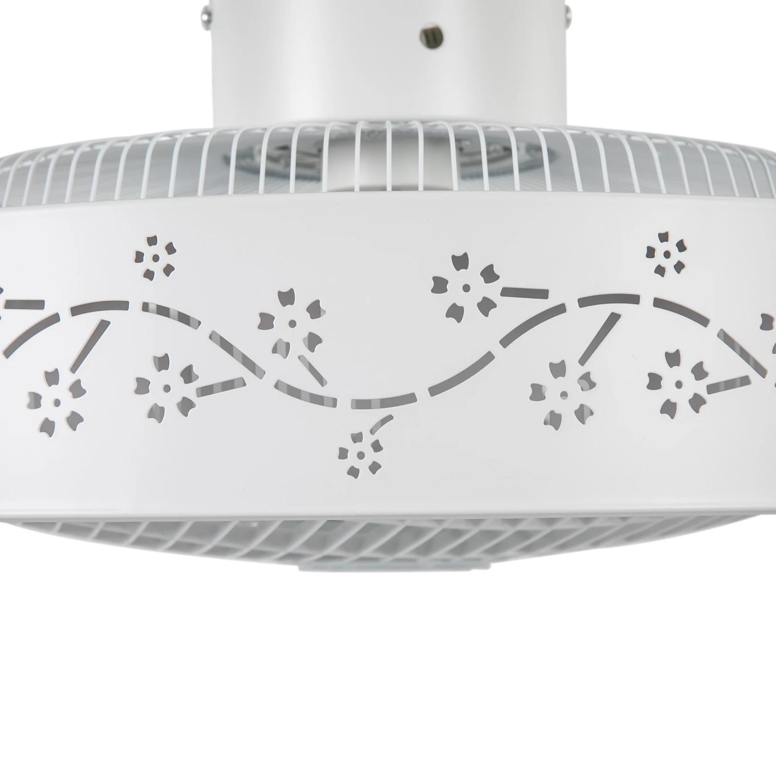 LOYALHEARTD-Plafonnier à Intensité Réglable avec Ventilateur, Luminaire Décoratif de Plafond avec Té