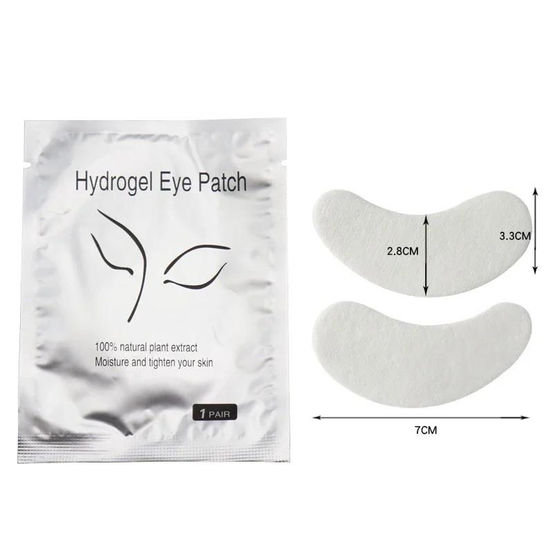 50/100/200 paires de coussinets de cils Gel Hydrogel Patch pour les yeux greffage sous les yeux papi