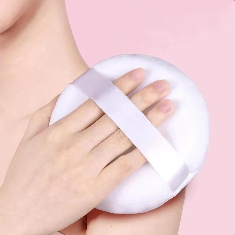 Applicateur de bouffées de corps de taille Jumbo Extra Large pour éponges de maquillage minérales en