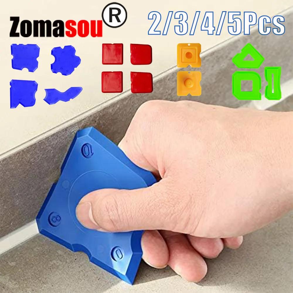 Kit d'outils de calfeutrage en Silicone, spatule grattoir, épandeur de mastic pour carrelage, fenêtr
